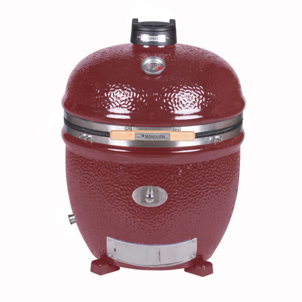 MONOLITH LeCHEF Keramikgrill PRO-Serie 2.0 Rot